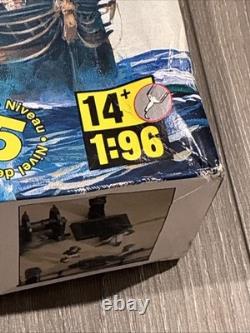 2004 Revell 1-96 USS Ship Constitution Model Kit New Open Box Parts Sealed Vtg