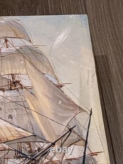 2004 Revell 1-96 USS Ship Constitution Model Kit New Open Box Parts Sealed Vtg