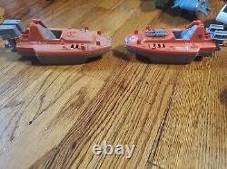 20 Vintage Gi Joe Vehicle Lot, Tanks, Boats & Planes, Most Are Parts And Repair