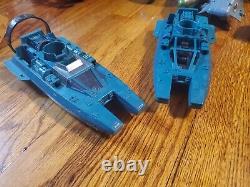 20 Vintage Gi Joe Vehicle Lot, Tanks, Boats & Planes, Most Are Parts And Repair