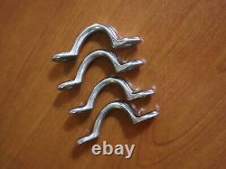 20's 1930's 1940's Car Truck Boat Door Check Strap Hand Assist Brackets Vintage