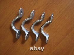 20's 1930's 1940's Car Truck Boat Door Check Strap Hand Assist Brackets Vintage