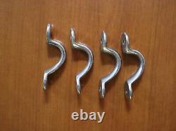 20's 1930's 1940's Car Truck Boat Door Check Strap Hand Assist Brackets Vintage