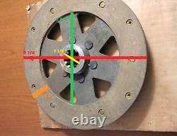 20's 30s 1928 1929 1930 1927 Studebaker Jordan Graham Clutch Disc Antique 8 3/4