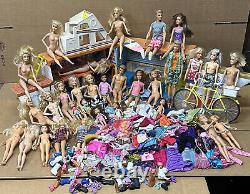 267 PIECE Lot Barbie & Friends Clothing Accessories DREAM BOAT Some VTG
