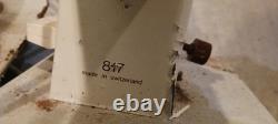 2 Bernina 817 Sewing Machines BOAT ANCHORS As Is For Parts Or Repair-rusty- Sad