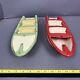 (2) Vintage 1950s Tonka Clipper Boat And Motor Plastic Parts Or Restore
