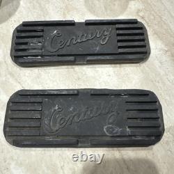 2 Vintage Century Boat Parts Hardware Step Pads Rubber Insets