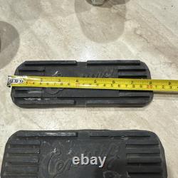 2 Vintage Century Boat Parts Hardware Step Pads Rubber Insets