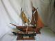 2 Parts / Repair Vintage Wood Ship Model Maritime Nautical Piel Craftsman Boat +