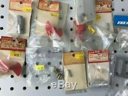 31pc Vintage DUMAS BOATS RC Parts Props Hardware Coupling Spring Mount Speed etc