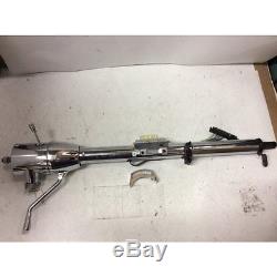 33 Automatic Chrome Steering Column with Built in Ignition Switch vintage