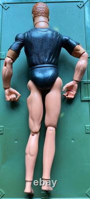 3 Vintage Hasbro 1996 G. I. Joe Pawtucket 12 Action Figures with 1997 case