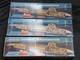 3 Vintage Renwal Polaris George Washington Nuclear Submarine Model Kit Lot Parts