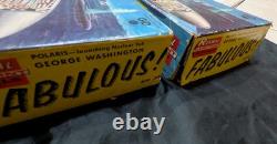 3 Vintage Renwal Polaris George Washington Nuclear Submarine Model Kit Lot Parts
