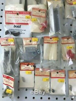 40pc Vintage DUMAS BOATS RC Parts Props Hardware Gears Shaft Fin Trim Mount etc