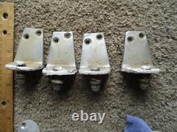 4 Vintage Antique Boat Corner Brackets Wood Boat Parts