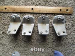 4 Vintage Antique Boat Corner Brackets Wood Boat Parts
