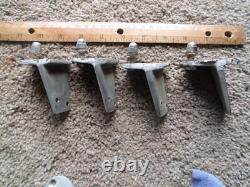4 Vintage Antique Boat Corner Brackets Wood Boat Parts