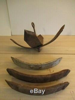 5 Vintage Cultivator Shovels Shovel Tool Parts 1 John Deere Boat Anchor