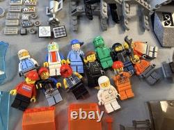 5lb LEGO Transportation Lot Rubber Tires Glass Wheels Space Printed Bricks Figs