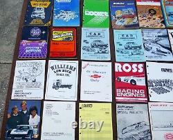 60+ LOT Vintage 1970s 1980s SPEED PARTS CATALOG Race Car Street Rod Dragster