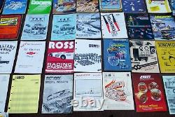 60+ LOT Vintage 1970s 1980s SPEED PARTS CATALOG Race Car Street Rod Dragster