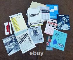 60+ LOT Vintage 1970s 1980s SPEED PARTS CATALOG Race Car Street Rod Dragster