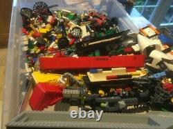 7.2kg Lego assorted bundle job lot inc boat hulls, parts to plane, varied mix