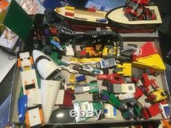 7.2kg Lego assorted bundle job lot inc boat hulls, parts to plane, varied mix