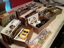 8 AS IS model car boat kits parts amt revell collection ford chevy vintage