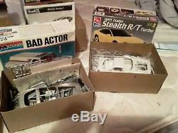 8 AS IS model car boat kits parts amt revell collection ford chevy vintage