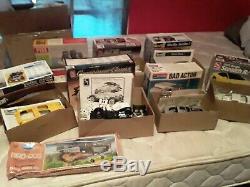 8 AS IS model car boat kits parts amt revell collection ford chevy vintage