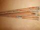 8- Vintage Split Bamboo Boat Rods For Restoration/parts