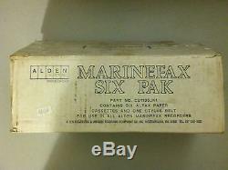 ALDEN MarineFax V Vintage Maritime Weather Fax+ Cover & Extra Paper RARE