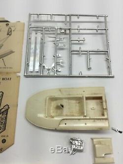 AMT 124 Scale Westcraft Boat Vintage Model Kit Missing Parts No Reserve