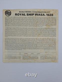 Airfix Classic Series 9 WASA Royal Ship 1628 Model Kit 09256-8 Unassembled