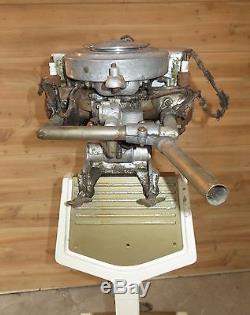 Antique 1923 2 hp Johnson Light Twin Waterbug Outboard Motor Vintage outboard