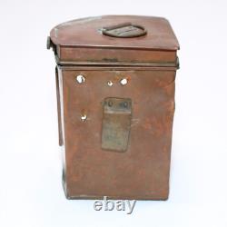 Antique Hop Lee Co Copper Starboard Ship Lantern Boat Light Maritime FOR PARTS