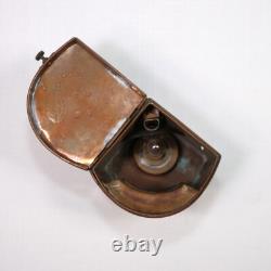 Antique Hop Lee Co Copper Starboard Ship Lantern Boat Light Maritime FOR PARTS