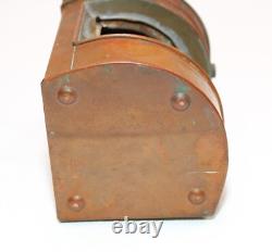 Antique Hop Lee Co Copper Starboard Ship Lantern Boat Light Maritime FOR PARTS