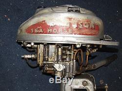 Antique Johnson Sea Horse Outboard Motor