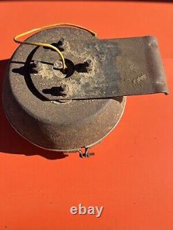 Antique Original STOP LIGHT Auto Lamp 8052 Glass Lens Rat Rod AS IS Untested