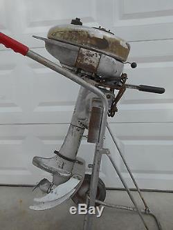 Antique Vintage 1939 EVINRUDE SPORTWIN 3.3HP Outboard Fishing Boat Motor