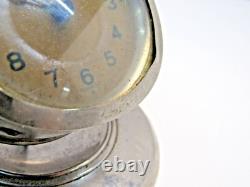 Antique Vintage Floating Small Desk Ship Boat Clock Parts Or Repair Germany -A8