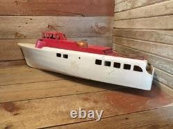 Antique Vintage Hand Made 38 Wood Model / Toy Wooden Boat Ship Parts