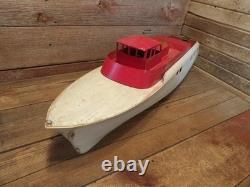 Antique Vintage Hand Made 38 Wood Model / Toy Wooden Boat Ship Parts