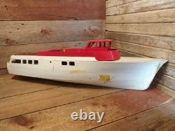 Antique Vintage Hand Made 38 Wood Model / Toy Wooden Boat Ship Parts