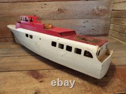 Antique Vintage Hand Made 38 Wood Model / Toy Wooden Boat Ship Parts