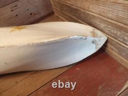 Antique Vintage Hand Made 38 Wood Model / Toy Wooden Boat Ship Parts